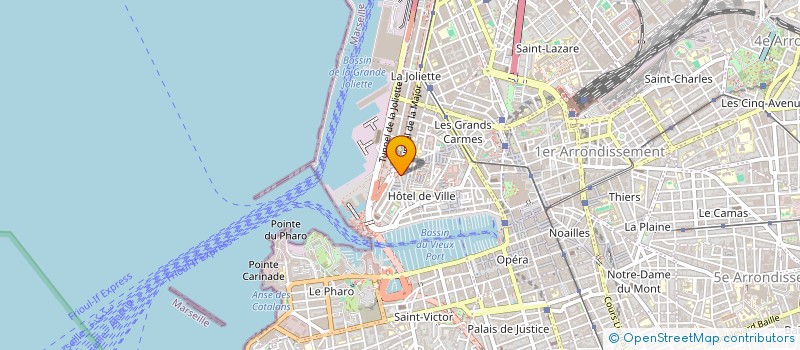 localisation de l'entreprise FRANSA à MARSEILLE
