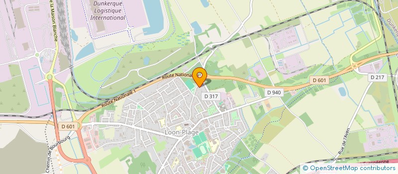 localisation de l'entreprise FRANSCAND AB  LOON-PLAGE