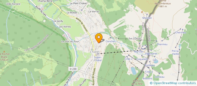 localisation de l'entreprise FRANSE HORECA EX. MAATSCHAPPIJ FHEM à CHATEL