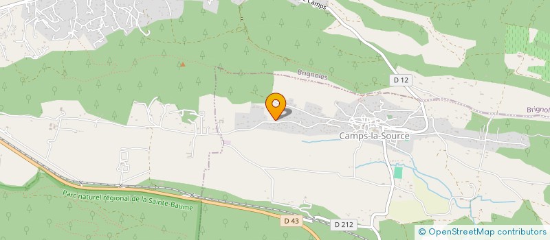 localisation de l'entreprise FRANSKE HOTELLER à BRIGNOLES