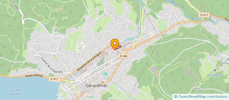 localisation de l'entreprise FRANSLATTE à GERARDMER