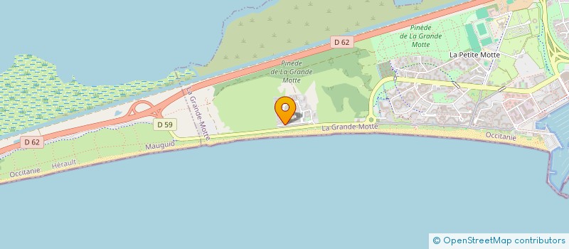 localisation de l'entreprise FRANSOFY  LA GRANDE-MOTTE