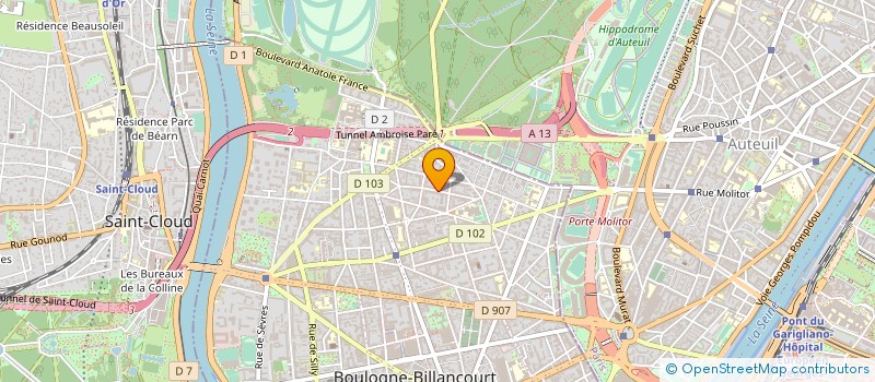 localisation de l'entreprise FRANSOL 27  PARIS