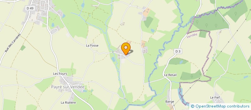 localisation de l'entreprise FRANSSEN IMMO  FOUSSAIS-PAYRE