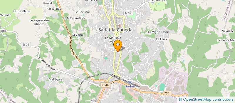 localisation de l'entreprise FRANSTYLE SERVICES  SARLAT-LA-CANEDA