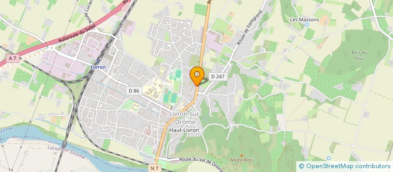 localisation de l'entreprise FRANSWA MOTORS  LIVRON-SUR-DROME