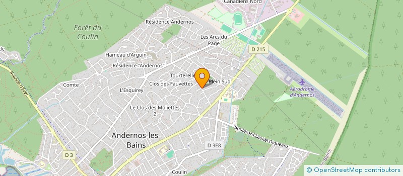 localisation de l'entreprise FRANSYL  ANDERNOS-LES-BAINS