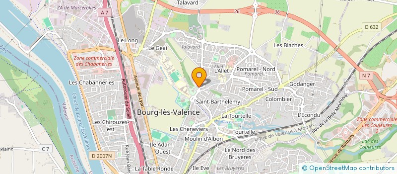 localisation de l'entreprise FRANSYLVA07  PRIVAS