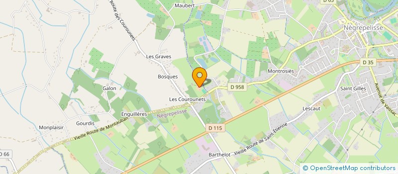 localisation de l'entreprise FRANTOINE EQUESTRE  ALBIAS