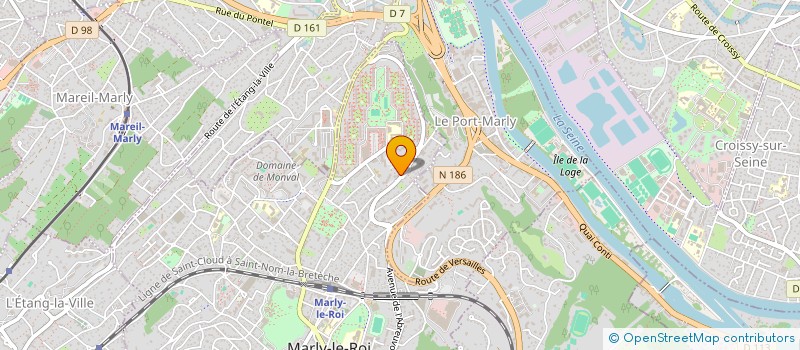 localisation de l'entreprise FRANTZEN  MARLY-LE-ROI