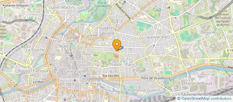 localisation de l'entreprise FRANVEST  RENNES