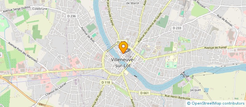 localisation de l'entreprise FRANY  VILLENEUVE-SUR-LOT