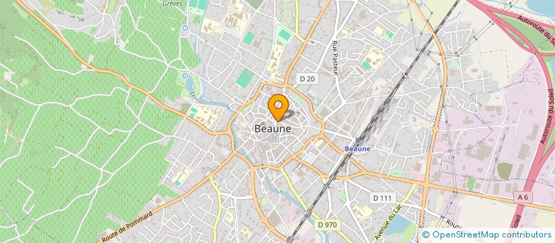 localisation de l'entreprise FRANYSE IMMO à BEAUNE