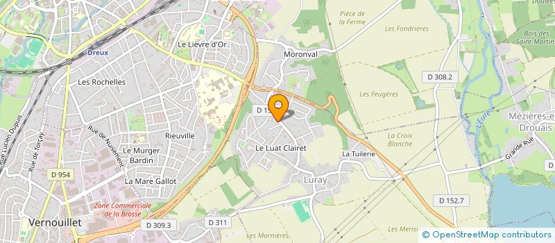 localisation de l'entreprise FRANZANIA à LURAY