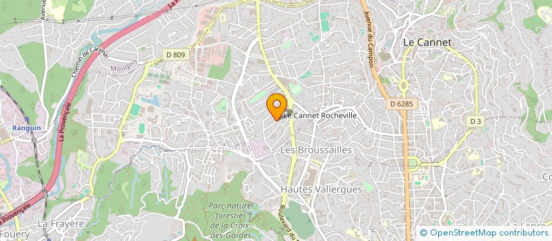 localisation de l'entreprise FRANZE ROSARIO à LE CANNET