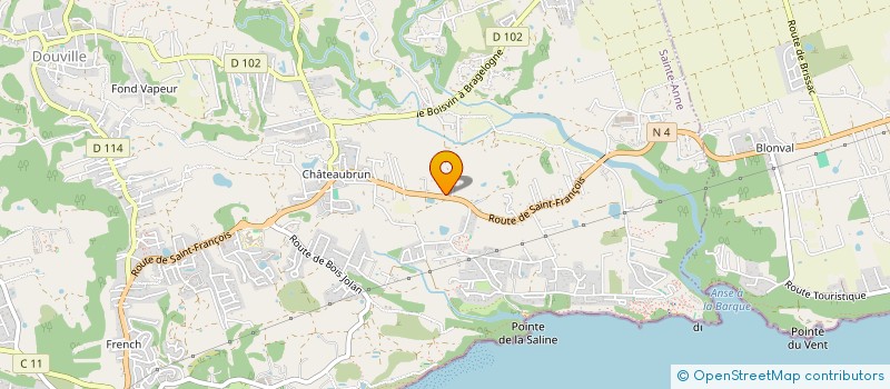 localisation de l'entreprise FRANZIANE  SAINTE-ANNE