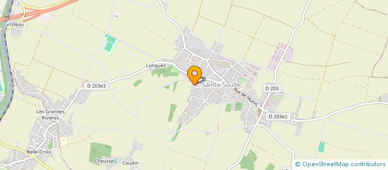 localisation de l'entreprise FRAPADINGUE  SAINTE-SOULLE