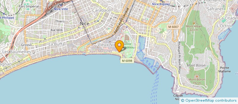 localisation de l'entreprise FRAPIE à NICE