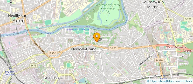 localisation de l'entreprise FRAPPATELLO  NOISY-LE-GRAND