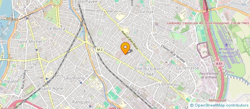 localisation de l'entreprise FRAPPE PATRIMOINE à TOULOUSE
