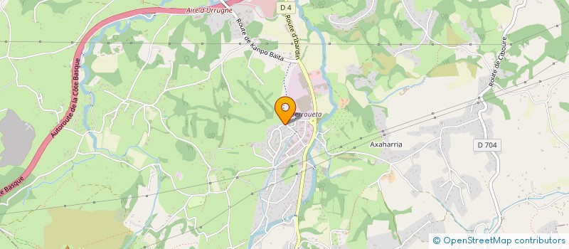 localisation de l'entreprise FRAPPIER & FILS  URRUGNE