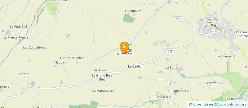 localisation de l'entreprise FRAPPREAU PASCAL  SAINT-PAUL-DU-BOIS