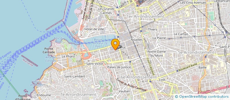 localisation de l'entreprise FRAR à MARSEILLE
