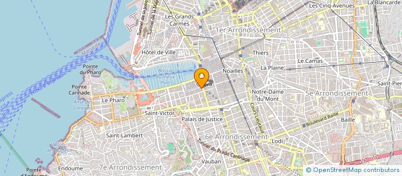 localisation de l'entreprise FRAR à MARSEILLE