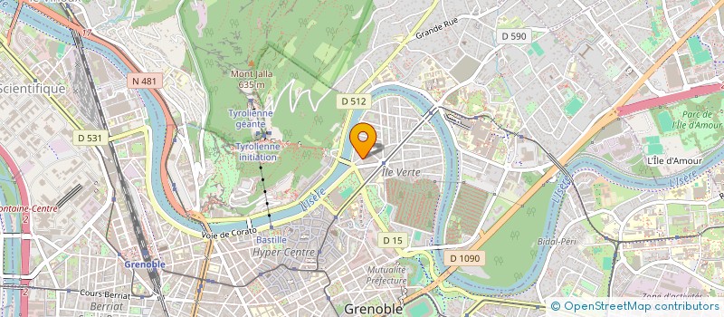 localisation de l'entreprise FRAROCO  GRENOBLE