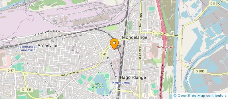 localisation de l'entreprise FRAS  MONDELANGE