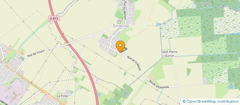 localisation de l'entreprise FRASAN  EMIEVILLE