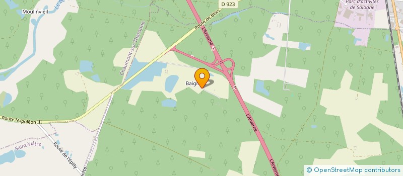 localisation de l'entreprise FRASIL INTERNATIONAL  NOUAN-LE-FUZELIER