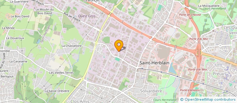 localisation de l'entreprise FRASIP 44  SAINT-HERBLAIN