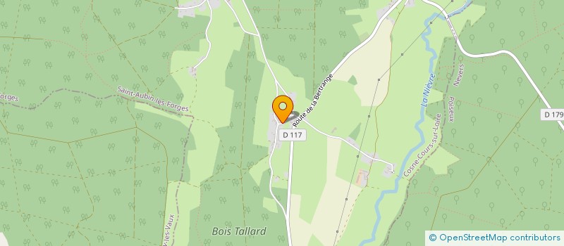 localisation de l'entreprise FRASNAY CAPITAL  SAINT-AUBIN-LES-FORGES