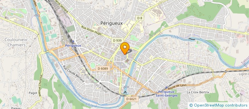 localisation de l'entreprise FRASSON ET GABRIEL  PERIGUEUX