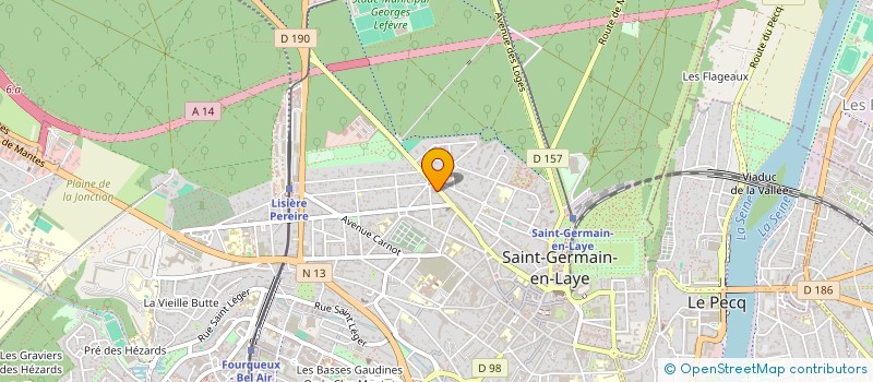 localisation de l'entreprise FRASTA  SAINT-GERMAIN-EN-LAYE