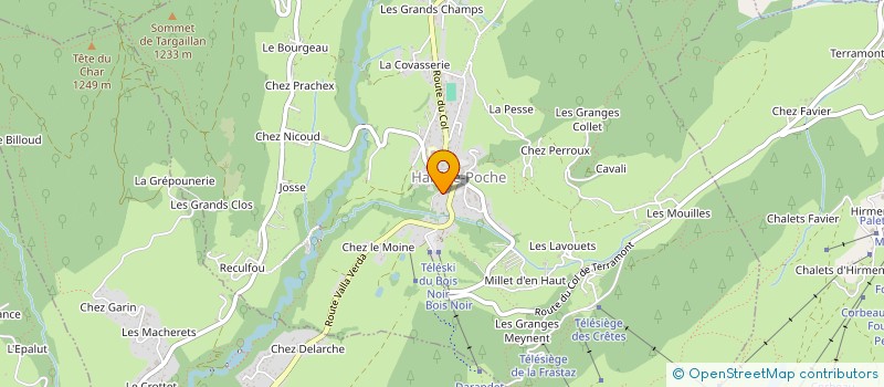 localisation de l'entreprise FRASTAZ ROCKET  HABERE-POCHE