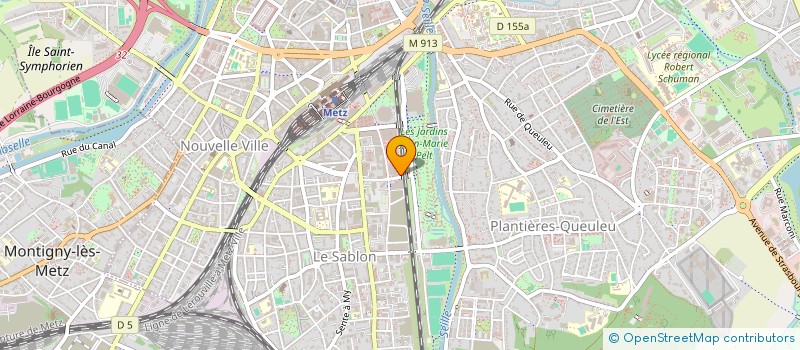 localisation de l'entreprise FRAT'57  METZ