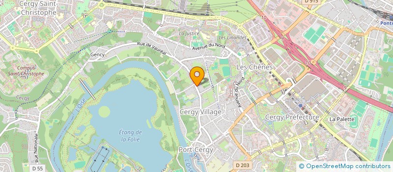 localisation de l'entreprise FRAT AGENCY  CERGY