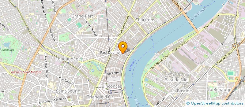 localisation de l'entreprise FRAT- GODET  BORDEAUX