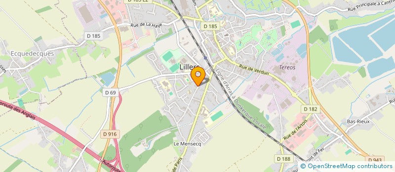 localisation de l'entreprise FRAT IMMO  LILLERS