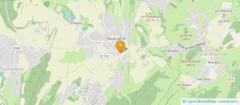 localisation de l'entreprise FRAT MANAGEMENT à JARRIE