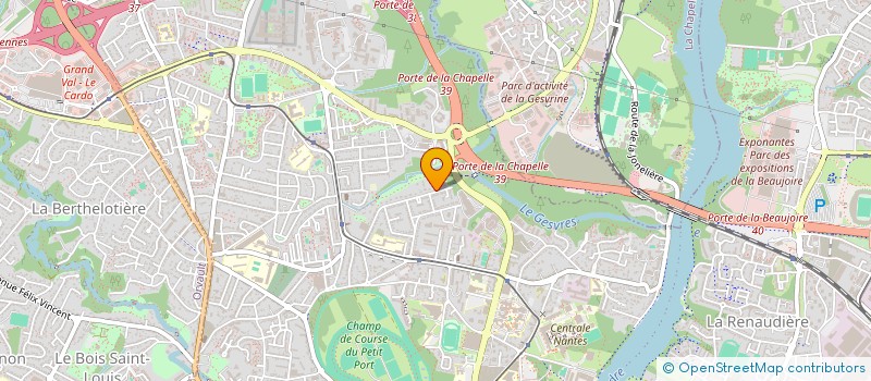 localisation de l'entreprise FRATALIE à NANTES