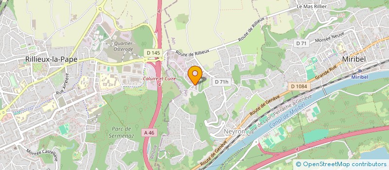 localisation de l'entreprise FRATE  NEYRON