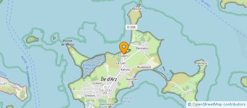localisation de l'entreprise FRATELLANZA  ILE-D'ARZ