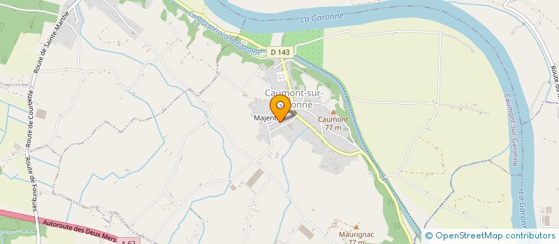 localisation de l'entreprise FRATELLI  CAUMONT-SUR-GARONNE