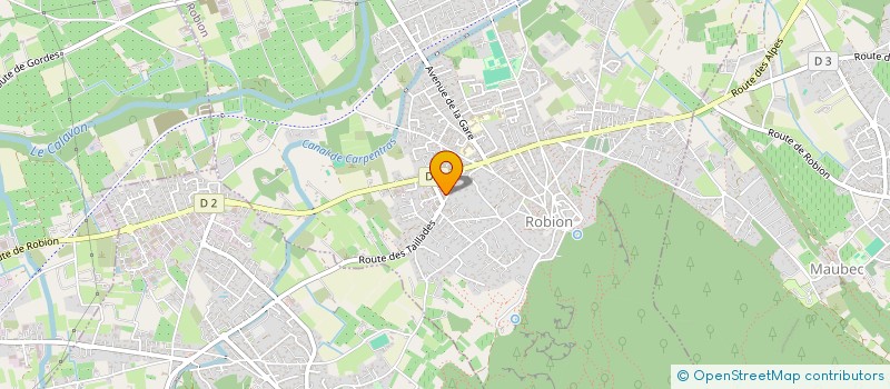 localisation de l'entreprise FRATELLI  ROBION