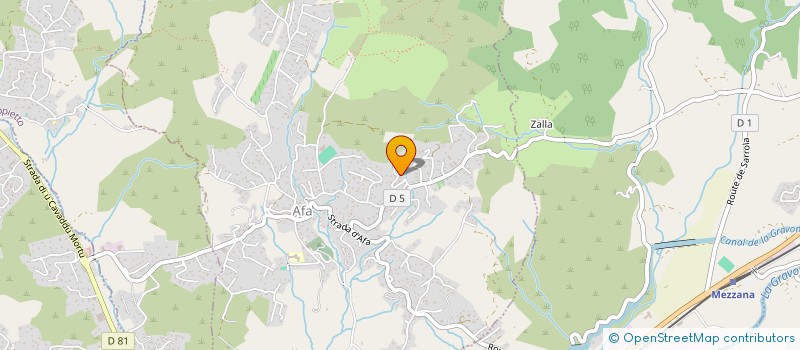 localisation de l'entreprise FRATELLI AFAGHJINCI  AFA