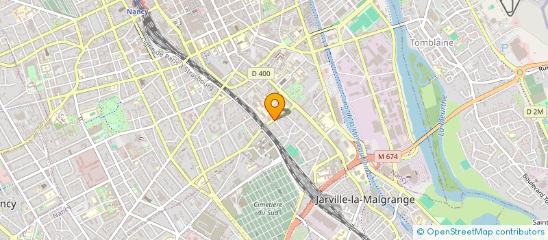 localisation de l'entreprise FRATELLI CUCINE à NANCY