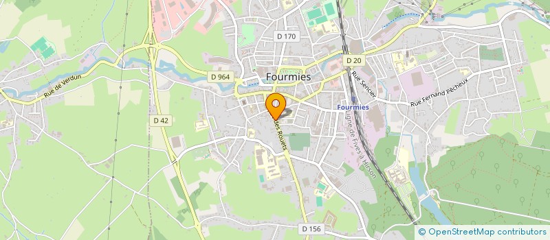 localisation de l'entreprise FRATELLI D'ITALIE  FOURMIES